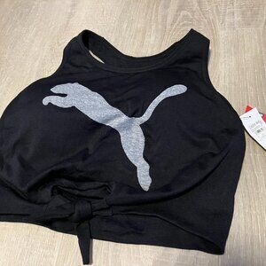 Puma Seamless Sports Bra tie front L